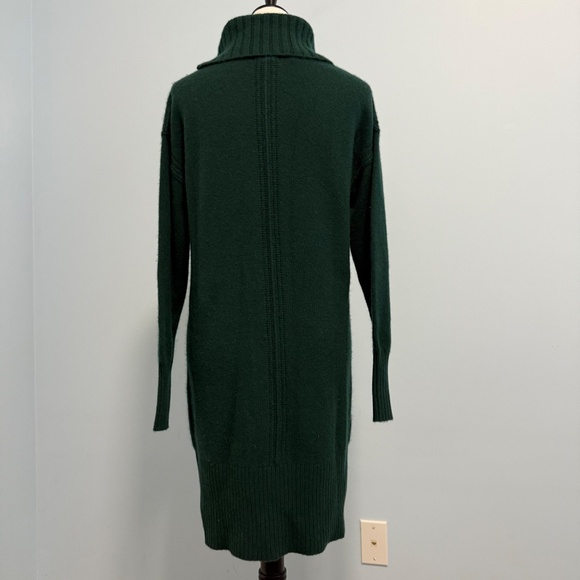 Sundance SONJA CASHMERE DRESS Evergreen Size XS - Picture 4 of 8